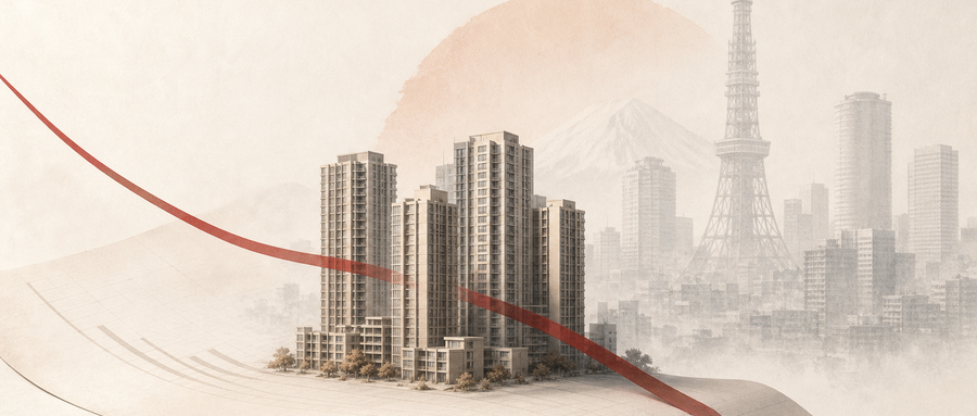 房地产沦为弃子？2025年10月数据与日本18年的幽灵